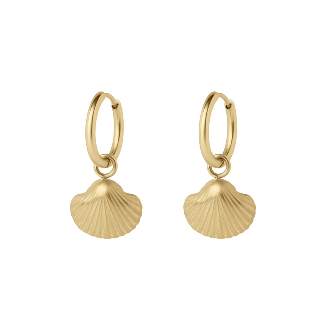 Scallop Earrings - KØB 1, FÅ 1 GRATIS